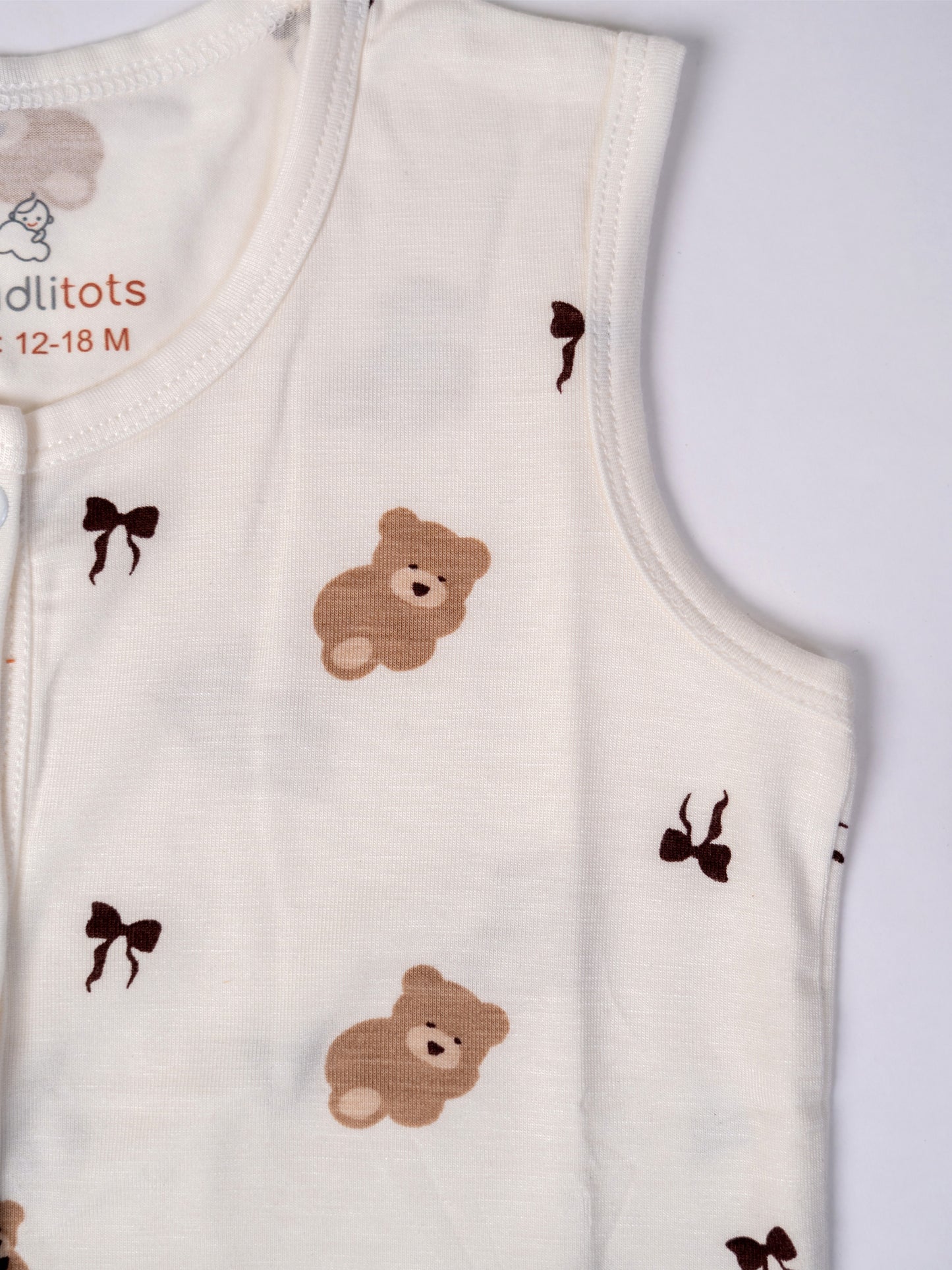 Cuddly Bear Bamboo Jabla Set