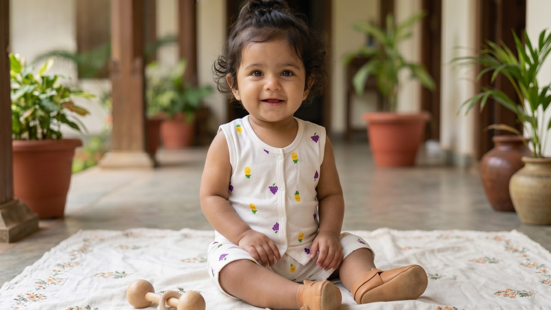 Dressing Your Baby for Indian Summers: Stay Cool Without Compromising Comfort