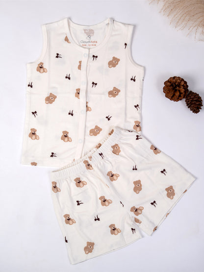 Cuddly Bear Bamboo Jabla Set