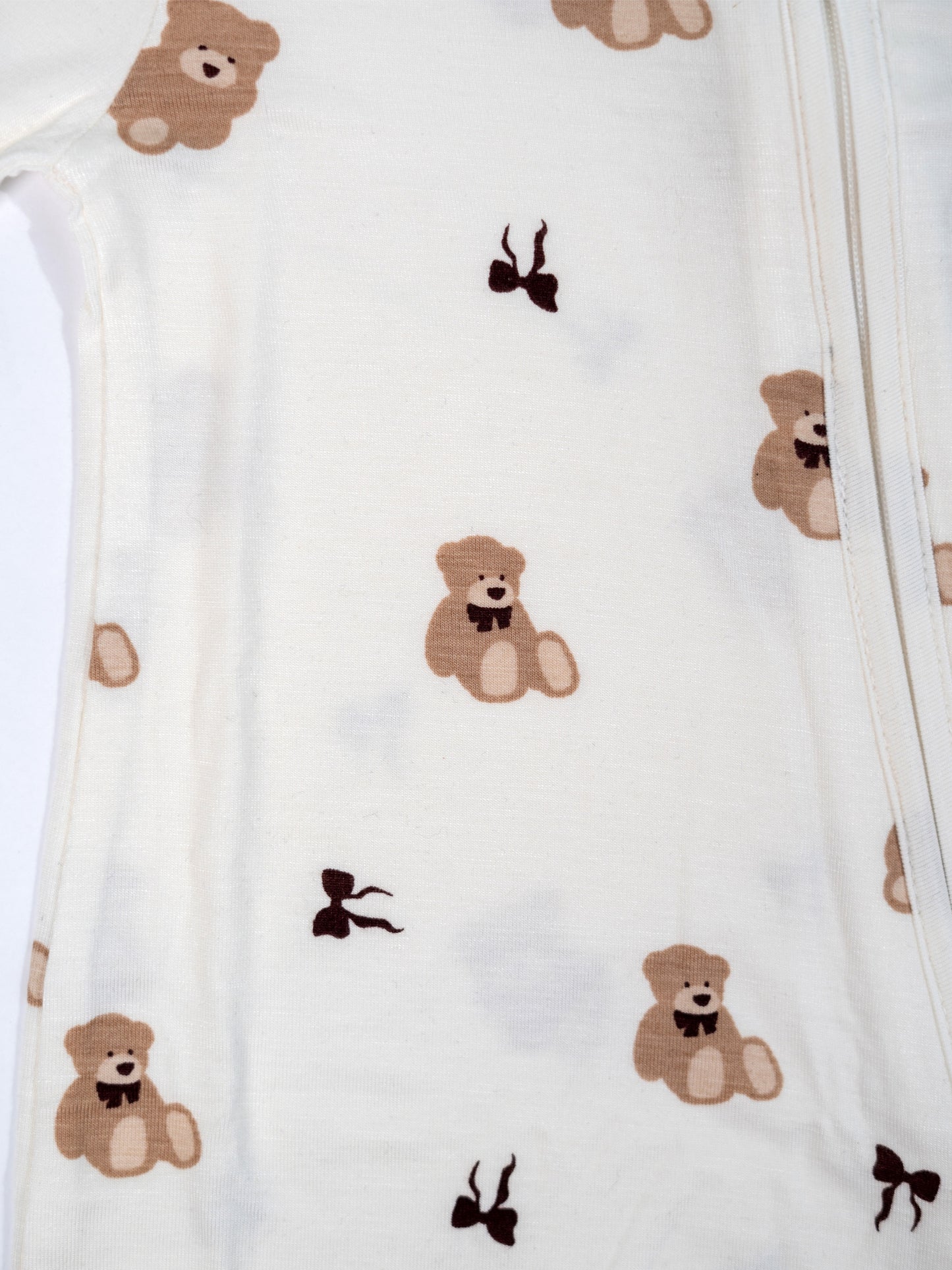 Cuddly Bear Bamboo Sleepsuit