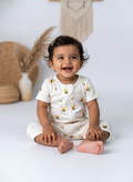 Busy Little Bee Bamboo Romper