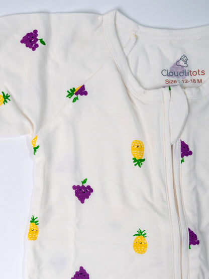 Sweet Orchard Bamboo Romper