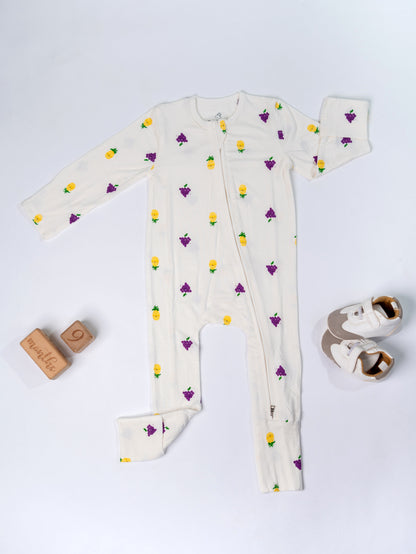 Sweet Orchard Bamboo Sleepsuit