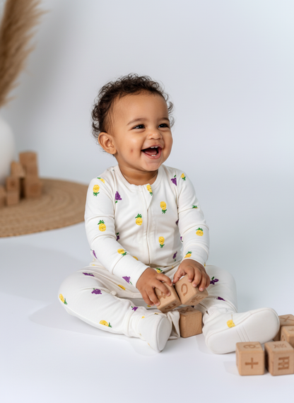 Sweet Orchard Bamboo Sleepsuit