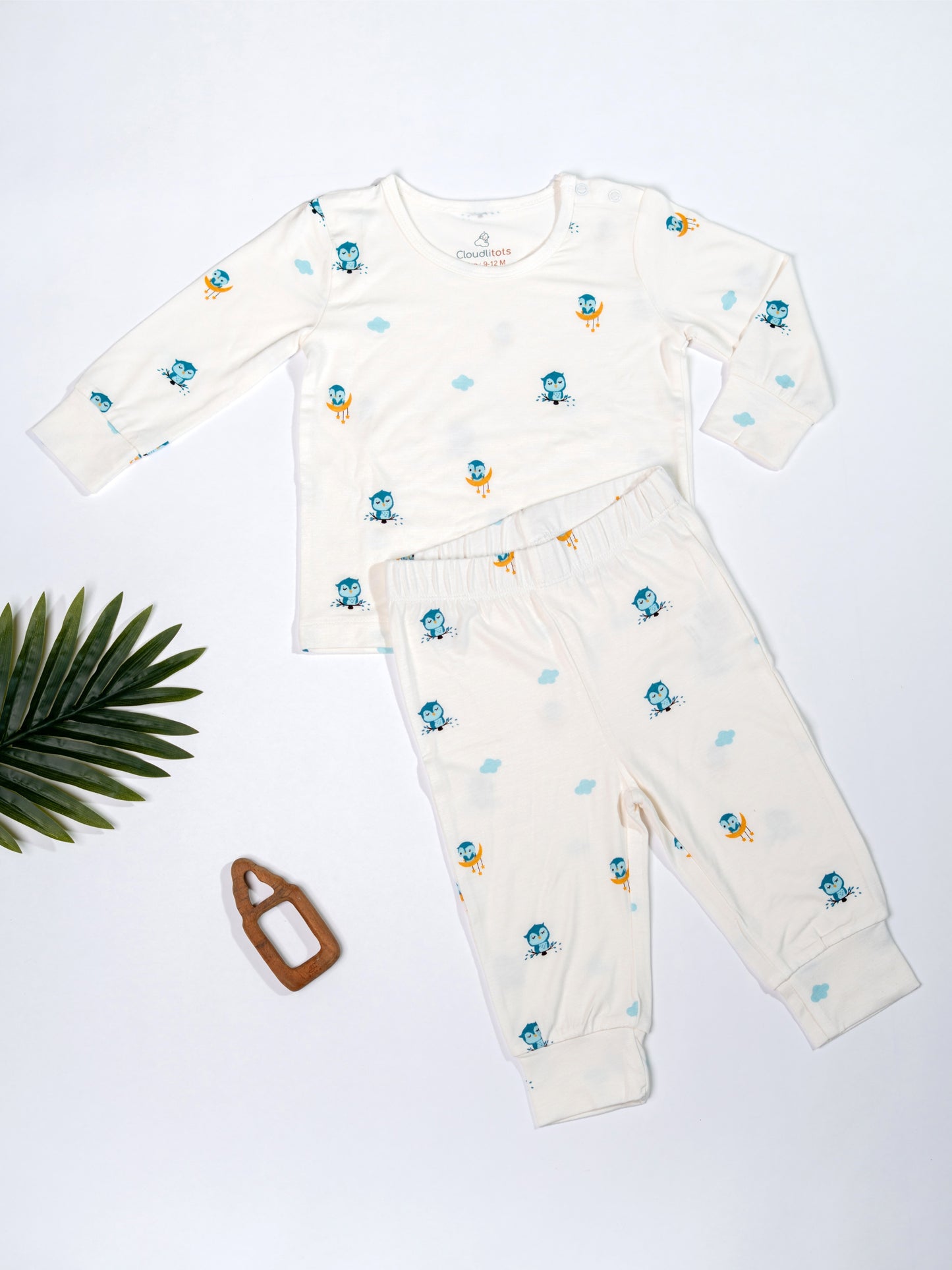 Starry Owl Bamboo Lounge Set