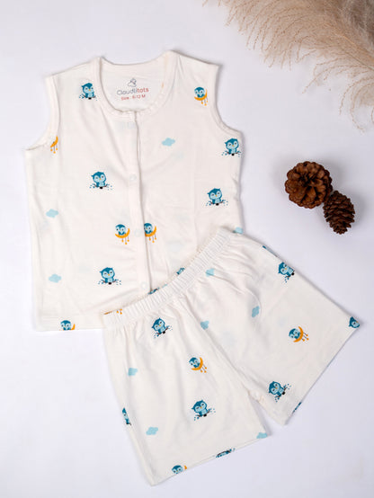 Starry Owl Bamboo Jabla Set