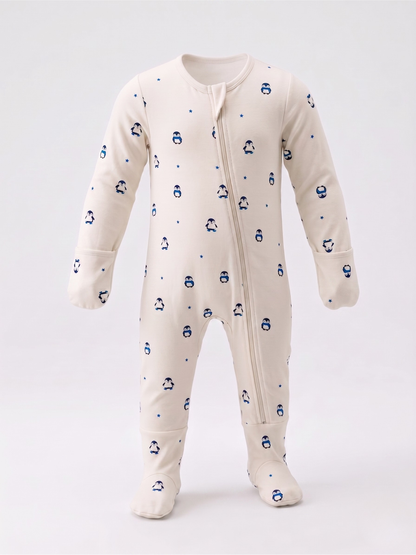Arctic Snuggle Bamboo Sleepsuit