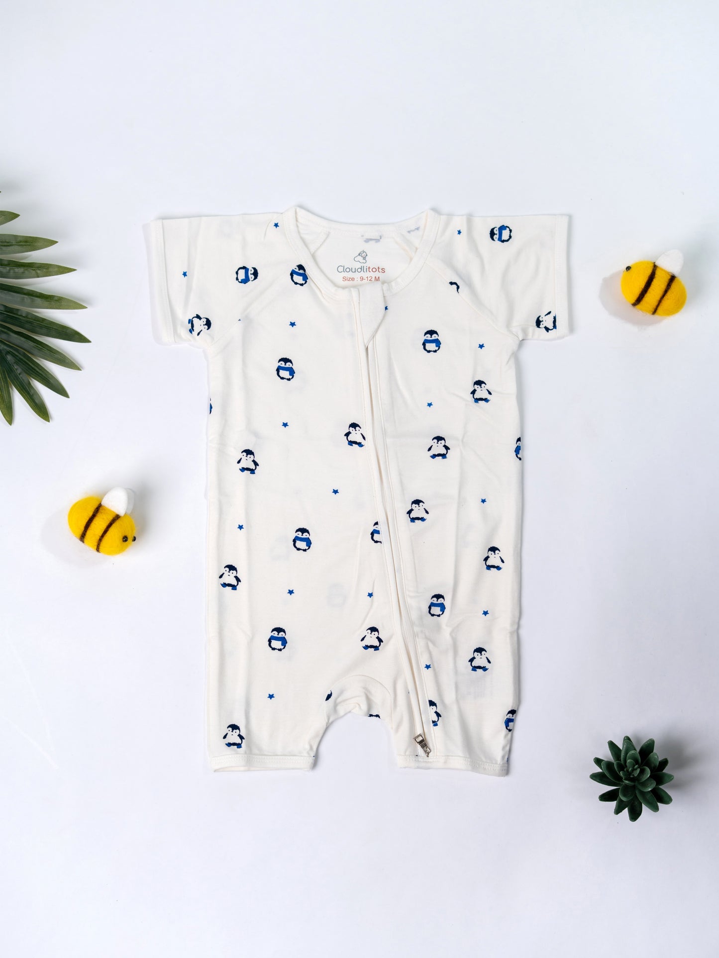 Arctic Snuggle Bamboo Romper