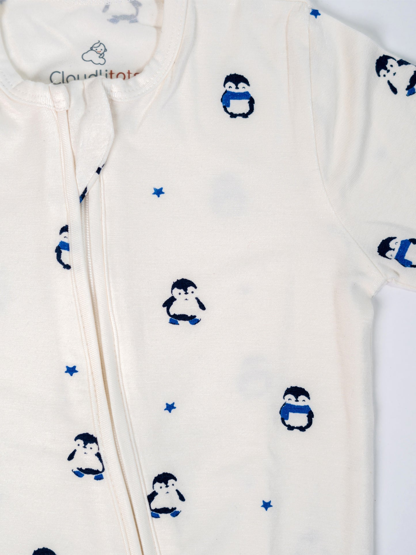 Arctic Snuggle Bamboo Sleepsuit