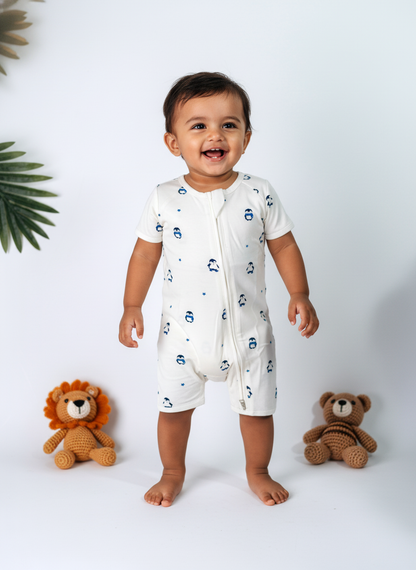 Arctic Snuggle Bamboo Romper